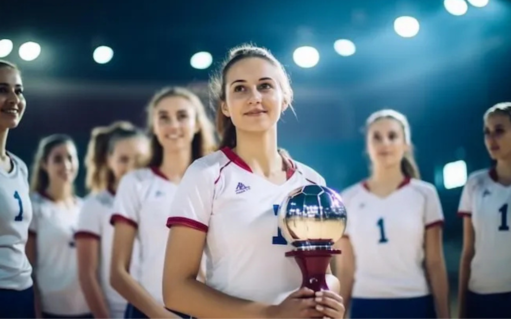 highest number of scholarships for female athletes