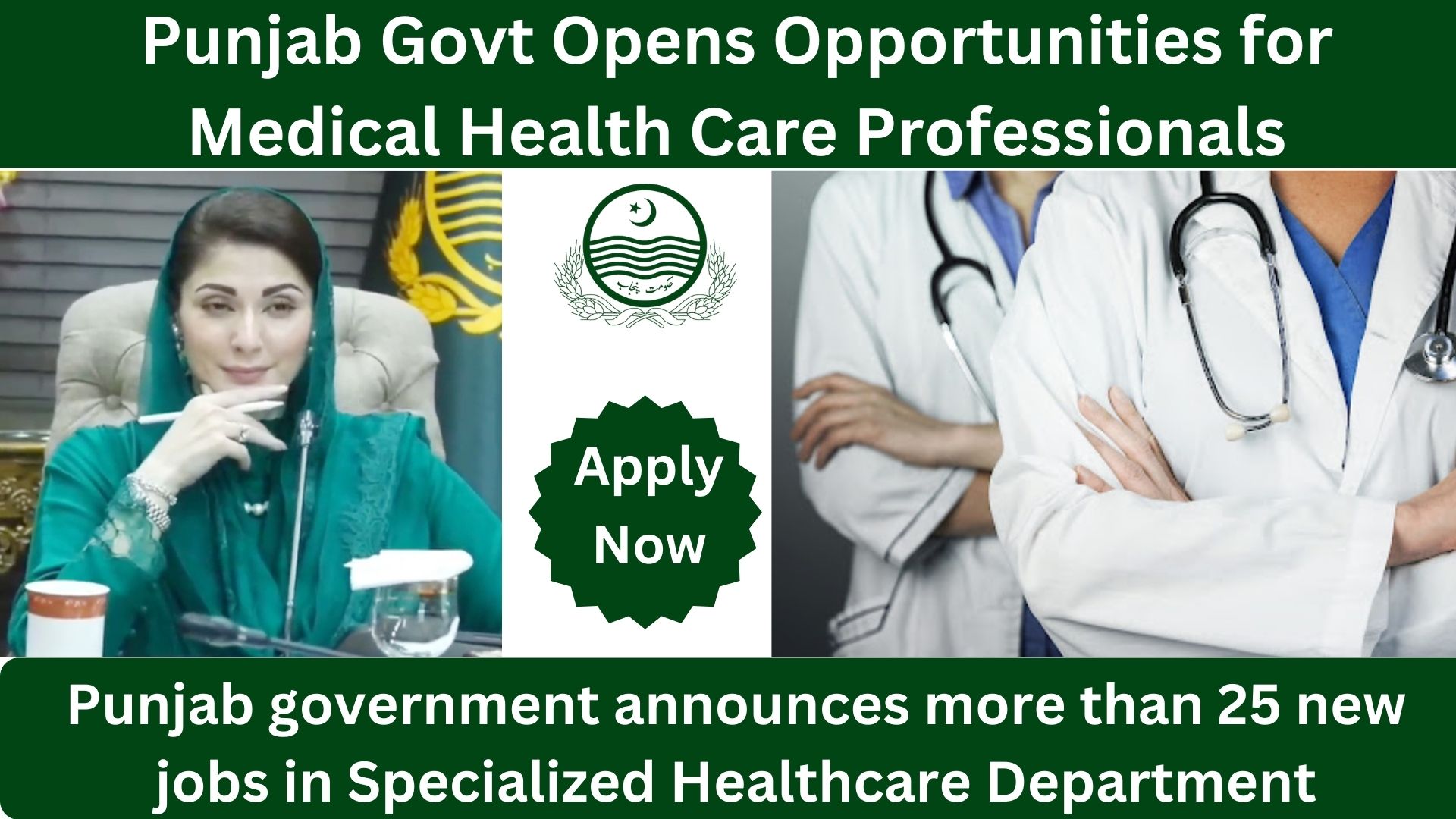 Punjab Govt Opens Opportunities for Medical Health Care Professionals Complete and Effective Guide 2025
