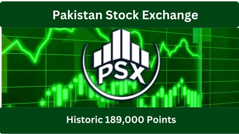 Pakistan Stock Exchange Reaches Historic 189,000 Points: A New Era for Pakistan’s Financial Markets