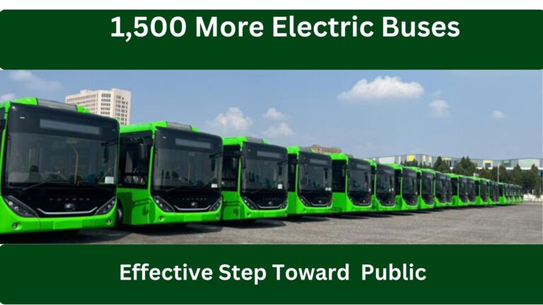 Punjab Govt Announces 1,500 More Electric Buses for Tehsils: An Effective Step Toward Green Public Transport