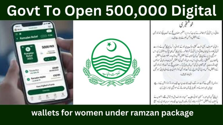 Govt Opens 500,000 Digital Wallets for Women Under Ramadan Package for Effective Financial Inclusion