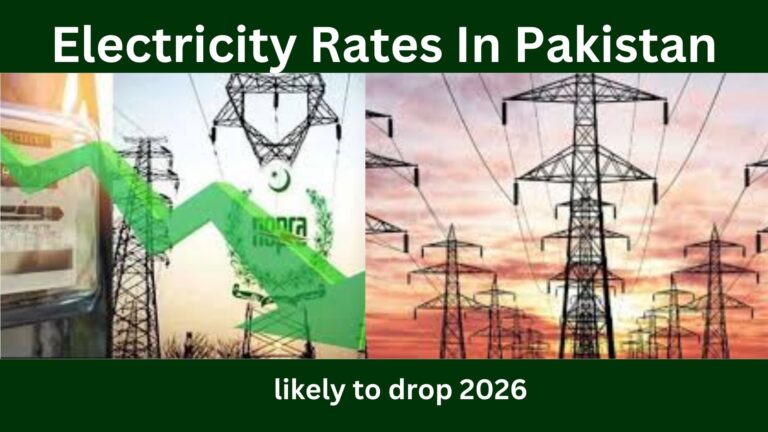 Electricity rate in Pakistan is likely to drop in 2026 as energy reforms, new power projects, and economic stability drive relief for consumers